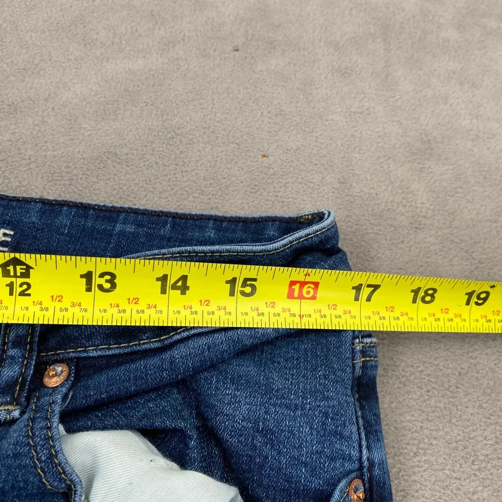 American Eagle Airflex+ Mens Straight Leg Jeans Blue Medium Wash 34x30
